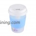 Coerni 300ml Cute Milk Cups USB LED Glowing Humidifier Essential Oil Diffuser for Car  Office  Home (Blue) - B075S1FD1F